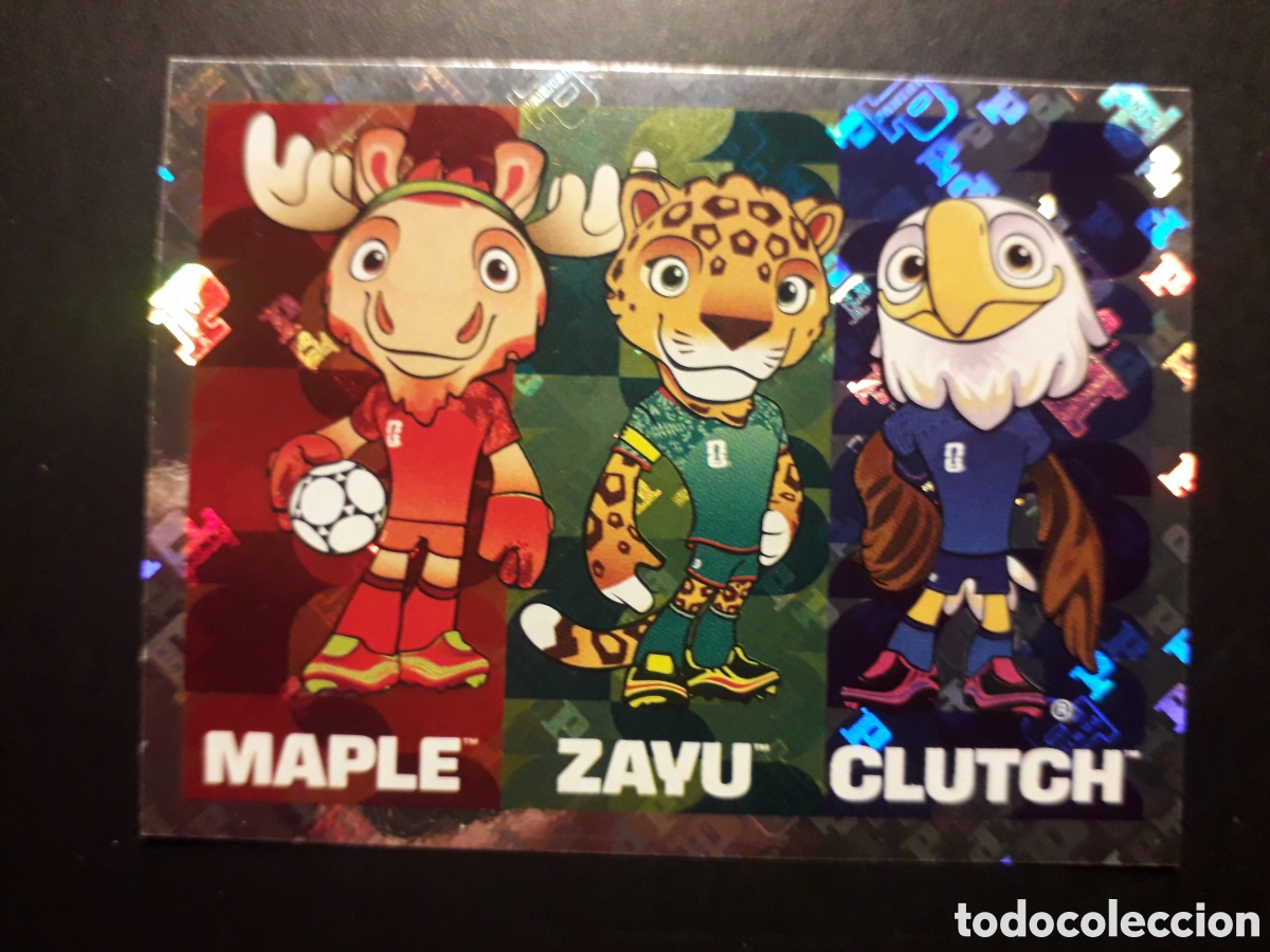 Cartes &agrave; collectionner de Football: MASCOTAS FWC 3 MUNDIAL F&Uacute;TBOL 2026 FIFA WORLD CUP PANINI SIN PEGAR PEDIDO M&Iacute;NIMO 3&euro;