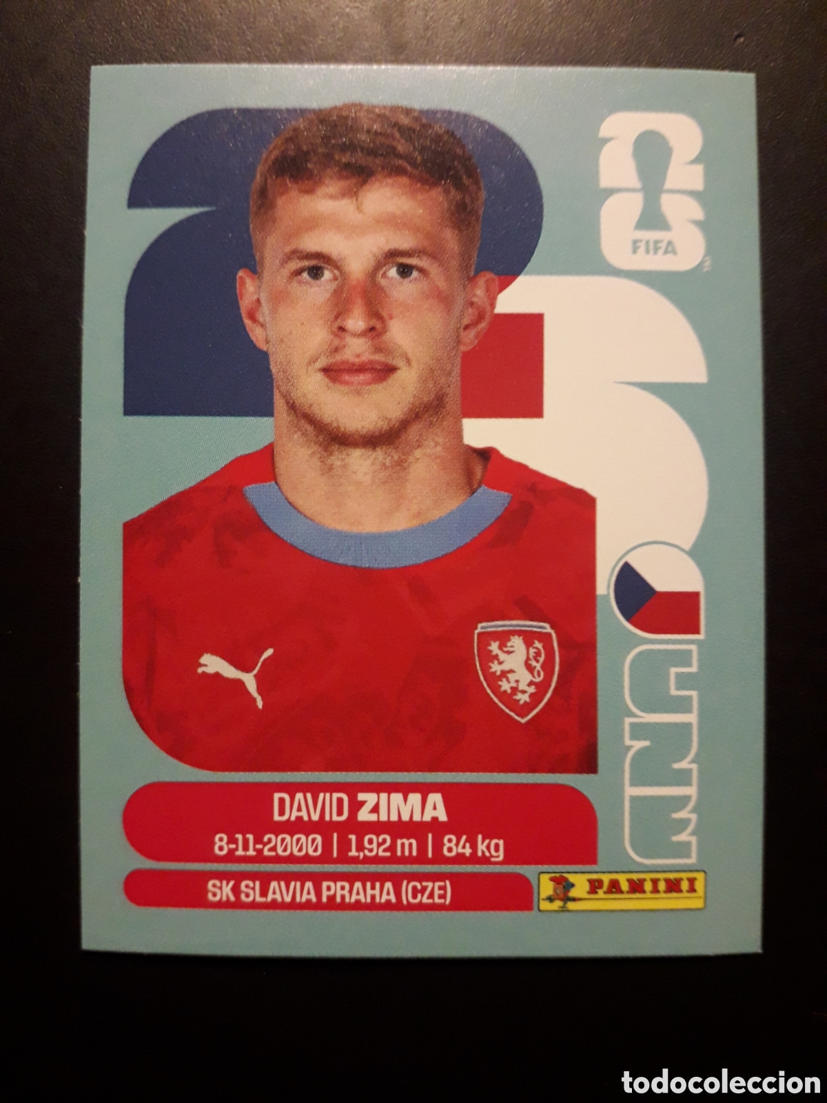 Cromos de F&uacute;tbol: ZIMA REP CHECA/CHEQUIA CZE 8 MUNDIAL F&Uacute;TBOL 2026 FIFA WORLD CUP PANINI SIN PEGAR PEDIDO M&Iacute;NIMO 3&euro;