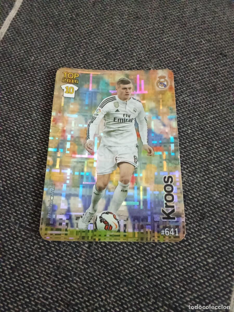 Cromos de F&uacute;tbol: 641 kroos 10 top 2016 tetris las fichas de la liga 2016