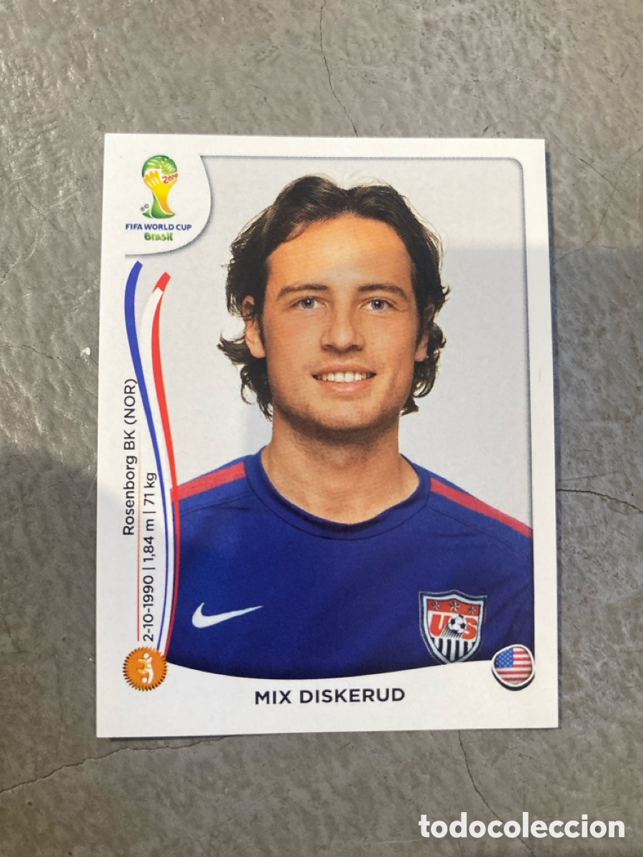 Cromos de F&uacute;tbol: Cromo Mundial Brasil 2014 USA N* 558