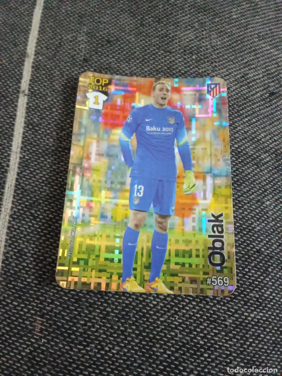 Cromos de F&uacute;tbol: 569 oblak 1 top 2016 tetris las fichas de la liga 2016