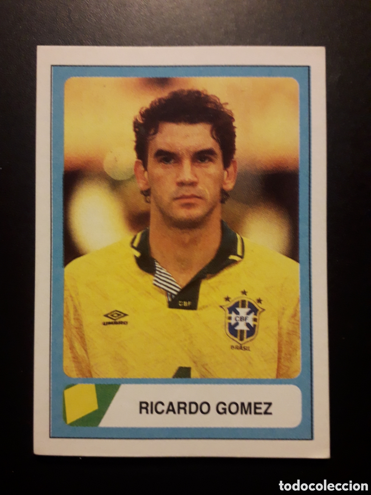 Cromos de F&uacute;tbol: RICARDO G&Oacute;MEZ BRASIL N&deg; 91 MUNDIAL F&Uacute;TBOL USA/ ESTADOS UNIDOS 94 1994 ED ESTADIO PEDIDO M&Iacute;NIMO 3&euro;