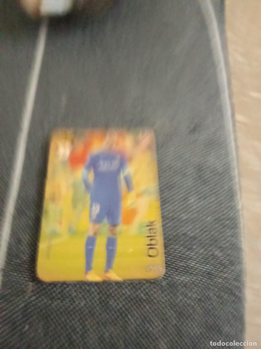 Cromos de F&uacute;tbol: 569 oblak 1 top 2016 brillo liso bronce las fichas de la liga 2016