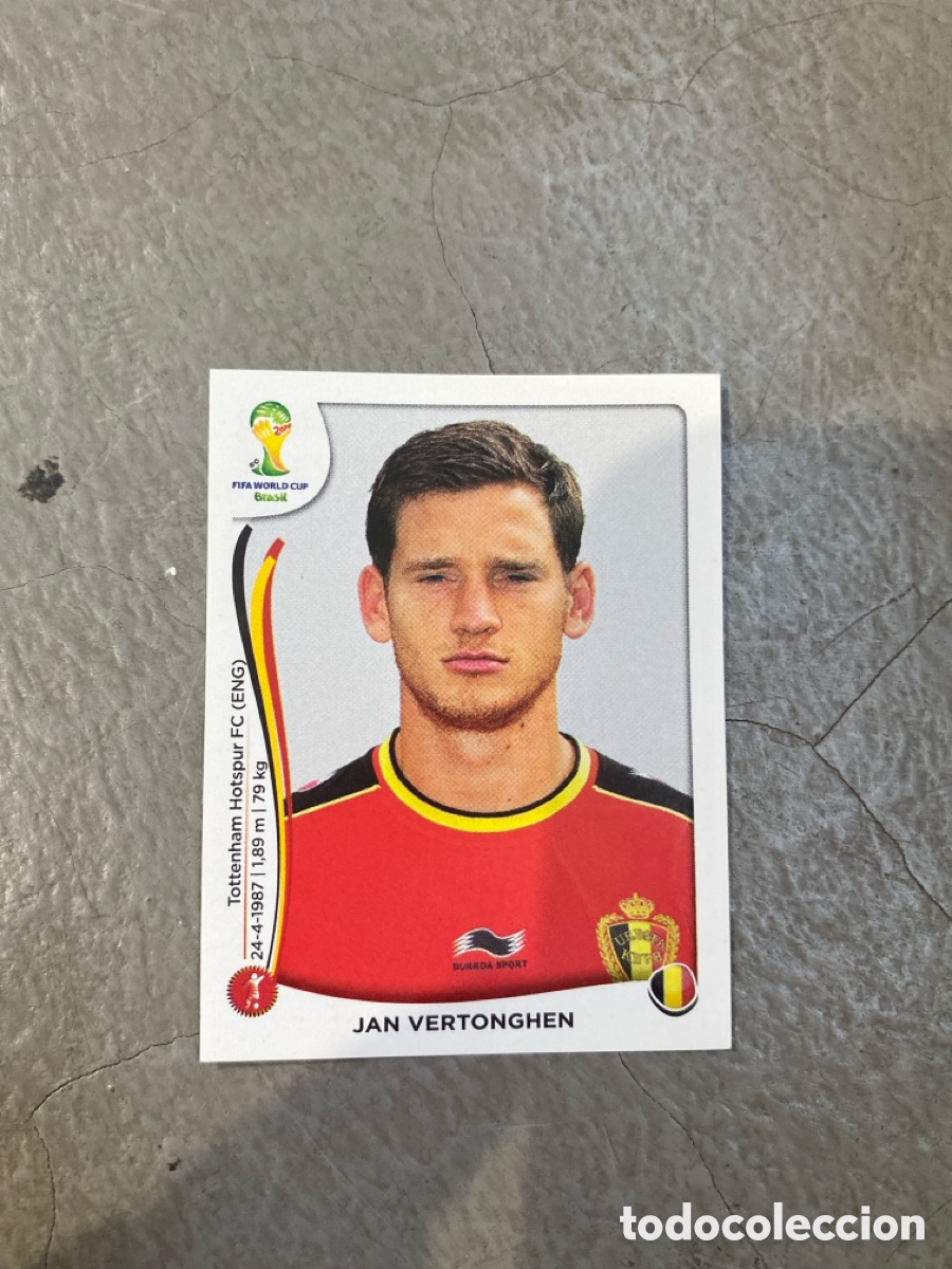 Cromos de F&uacute;tbol: Cromo Mundial Brasil 2014 Belgica N*569