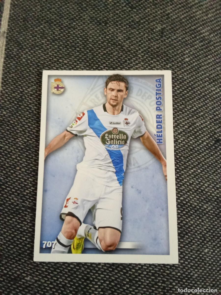 Cromos de F&uacute;tbol: 707 helder postiga Depor las fichas de la liga 2015