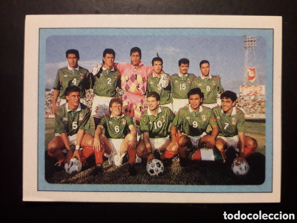 Cromos de F&uacute;tbol: EQUIPO M&Eacute;XICO HUGO S&Aacute;NCHEZ N&deg; 295 MUNDIAL F&Uacute;TBOL USA/ ESTADOS UNIDOS 94 1994 ESTADIO PEDIDO M&Iacute;NIM 3&euro;