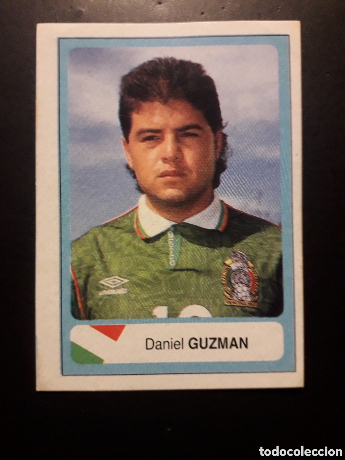 Figurine di Calcio: GUZM&Aacute;N M&Eacute;XICO N&deg; 310 MUNDIAL F&Uacute;TBOL USA/ ESTADOS UNIDOS 94 1994 ED ESTADIO SIN PEG PEDIDO M&Iacute;NIMO 3&euro;