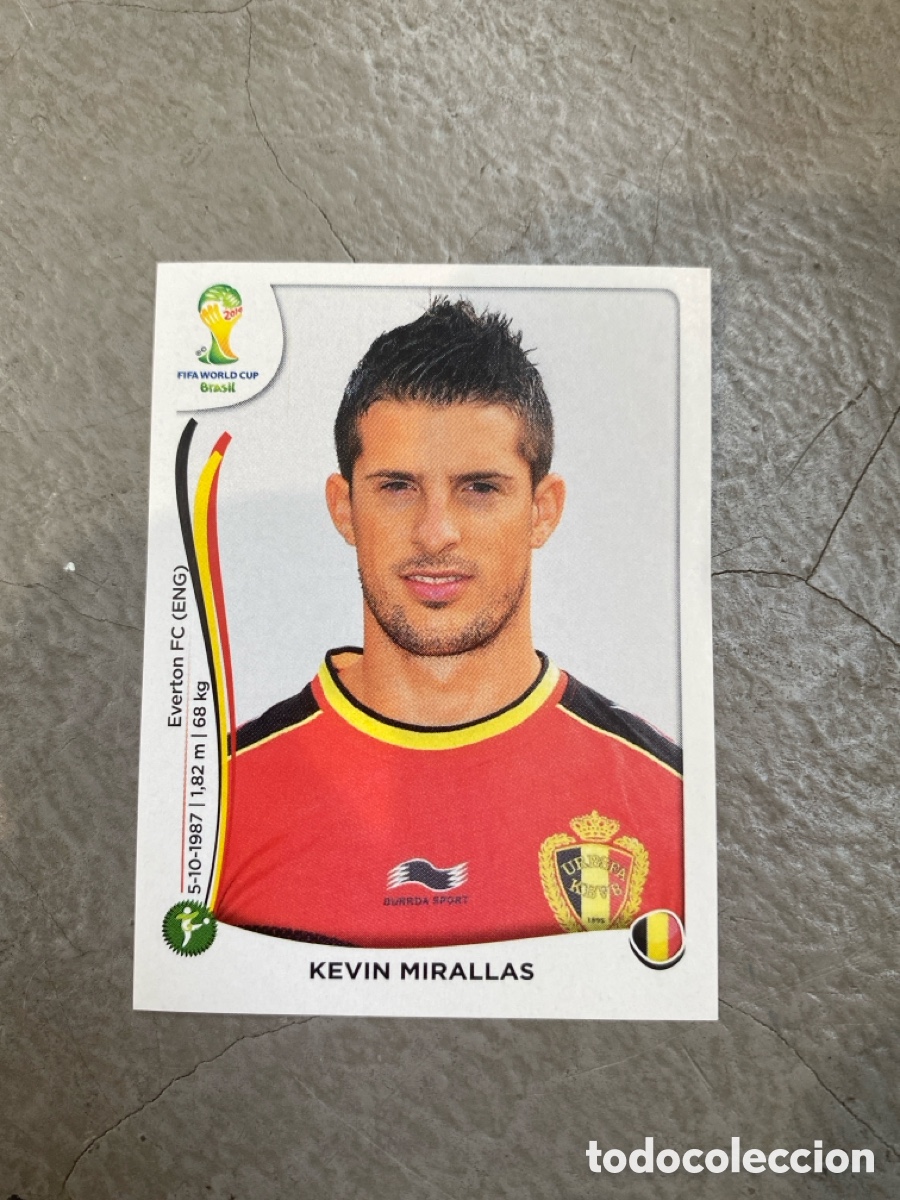 Figurine di Calcio: Cromo Mundial Brasil 2014 Belgica N* 580