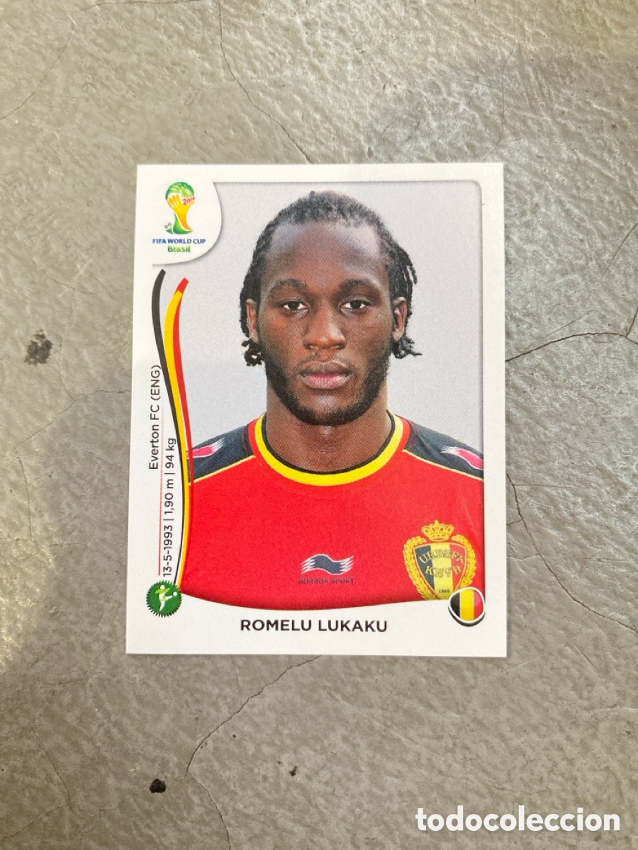 Figurine di Calcio: Cromo Mundial Brasil 2014 Belgica N* 581