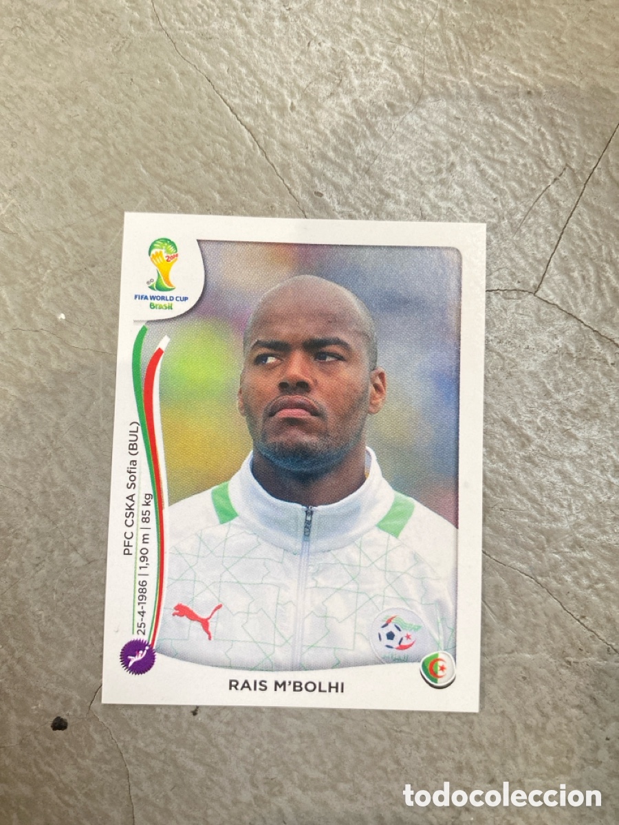 Figurine di Calcio: Cromo Mundial Brasil 2014 Argelia N* 585