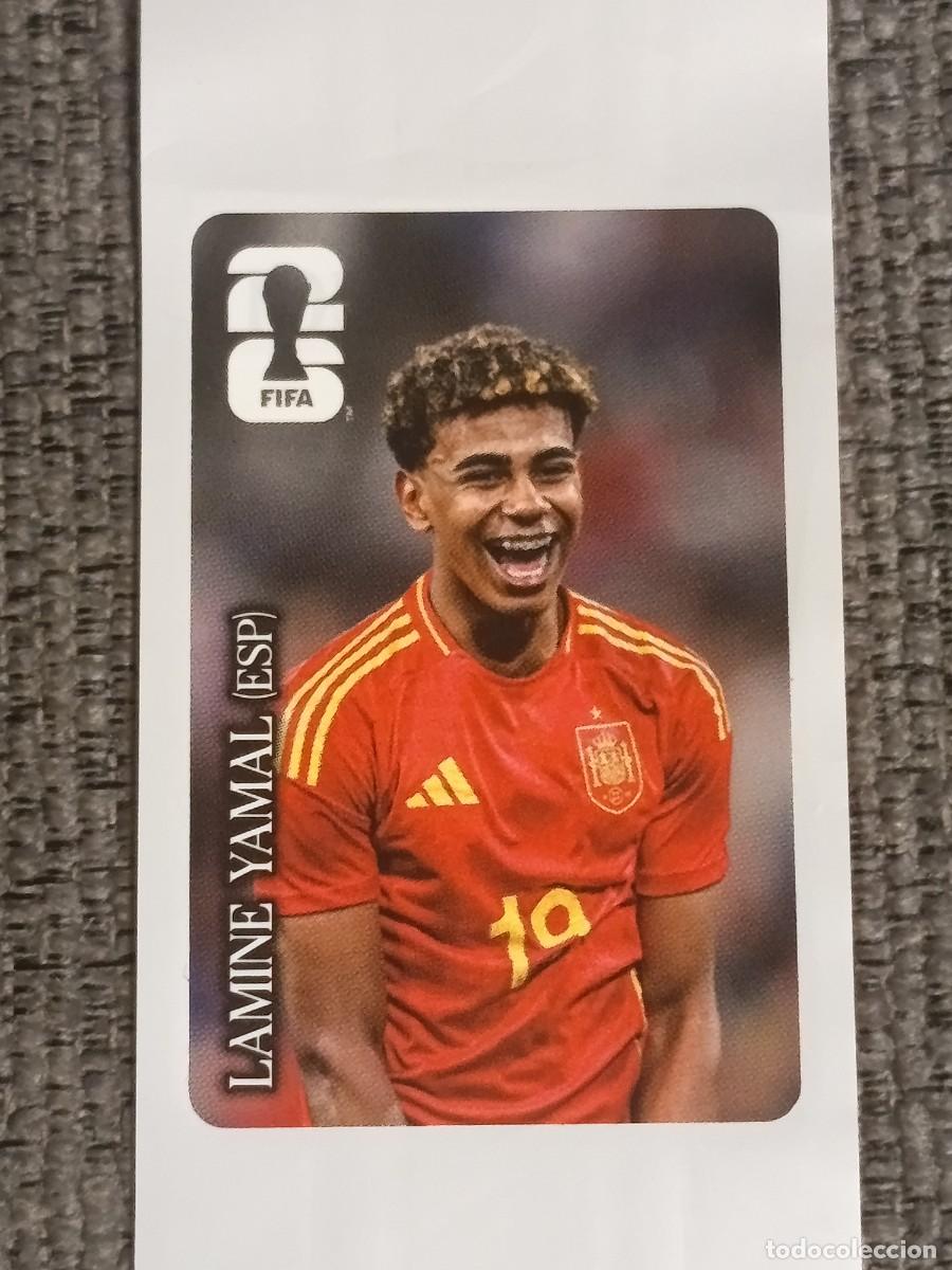 Figurine di Calcio: LAMINE YAMAL STICKER PROMOCION COCA COLA MUNDIAL 2026 PANINI FIFA WORLD CUP NUEVO