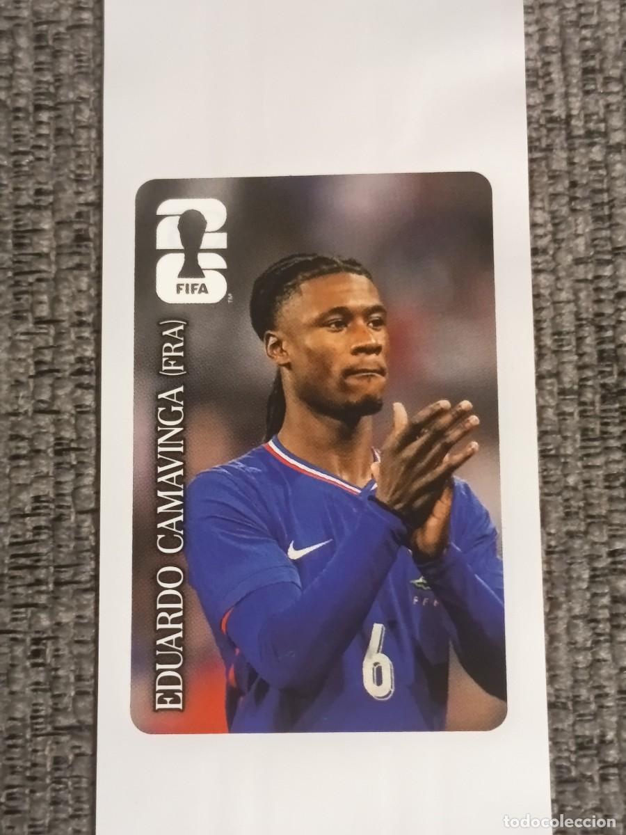 Football Stickers: EDUARDO CAMAVINGA STICKER PROMOCION COCA COLA MUNDIAL 2026 PANINI FIFA WORLD CUP NUEVO