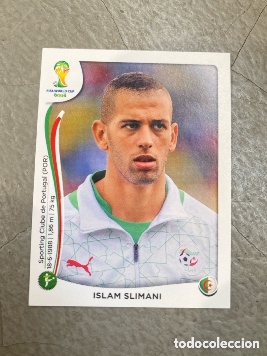 Cromos de F&uacute;tbol: Cromo Mundial Brasil 2014 Argelia N* 601