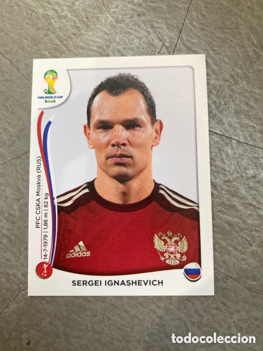 Cromos de F&uacute;tbol: Cromo Mundial Brasil 2014 Rusia N* 605
