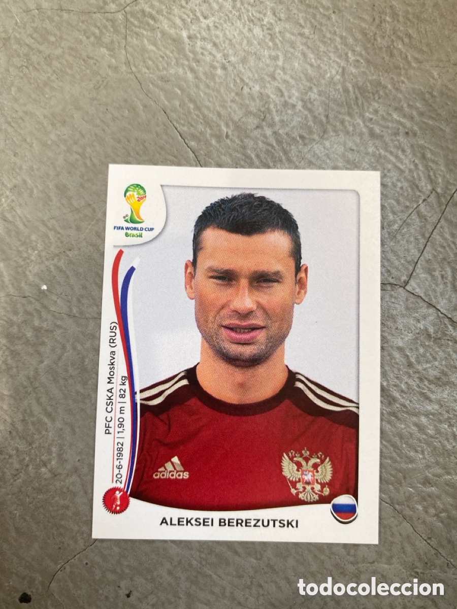 Cromos de F&uacute;tbol: Cromo Mundial Brasil 2014 Rusia N* 606
