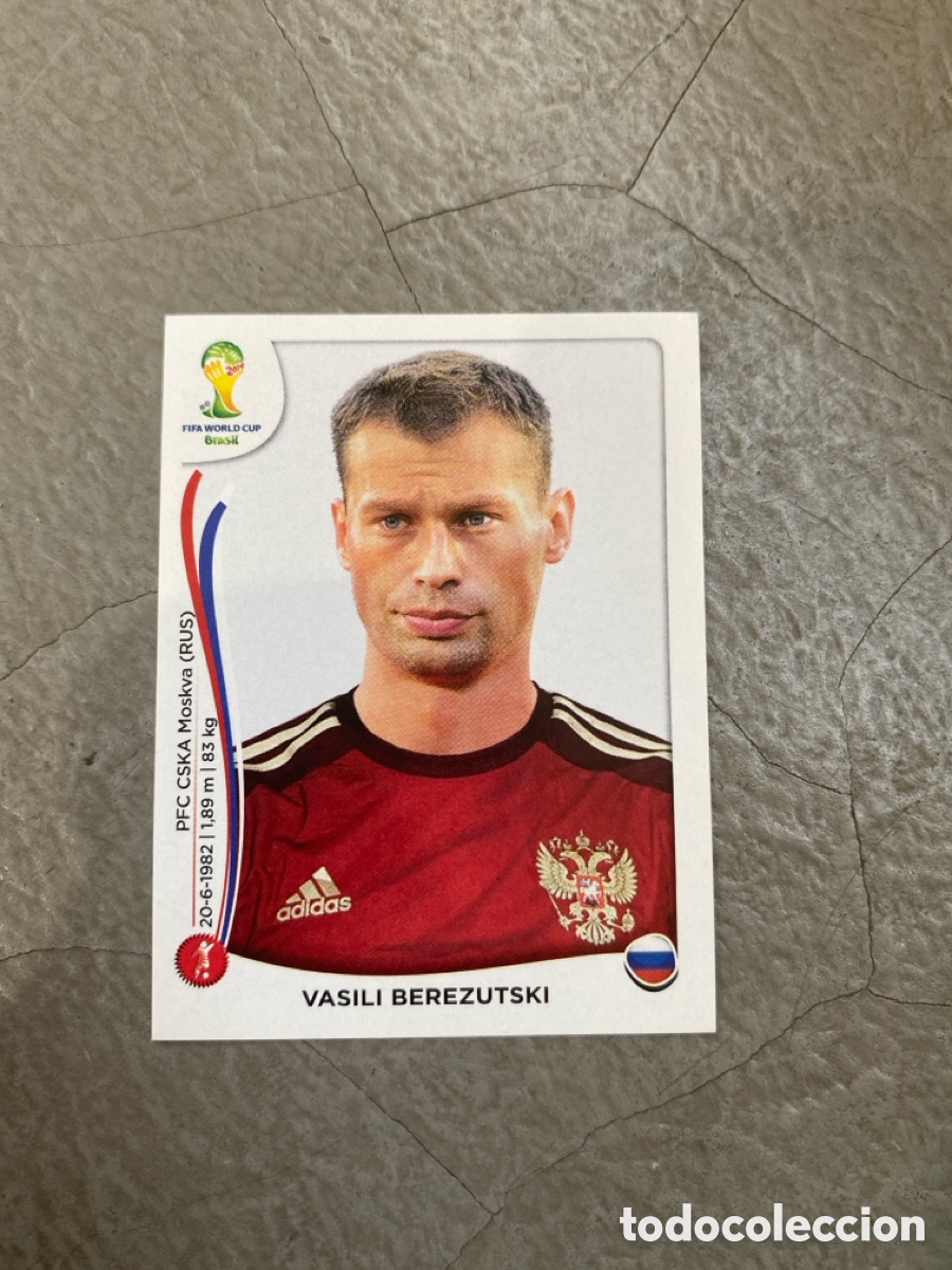 Cromos de F&uacute;tbol: Cromo Mundial Brasil 2014 Rusia N* 607