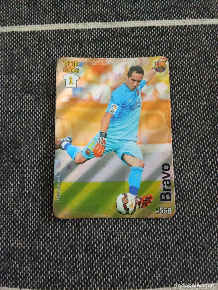 Cromos de F&uacute;tbol: 568 bravo 1 top 2016 rayas diagonales las fichas de la liga 2016
