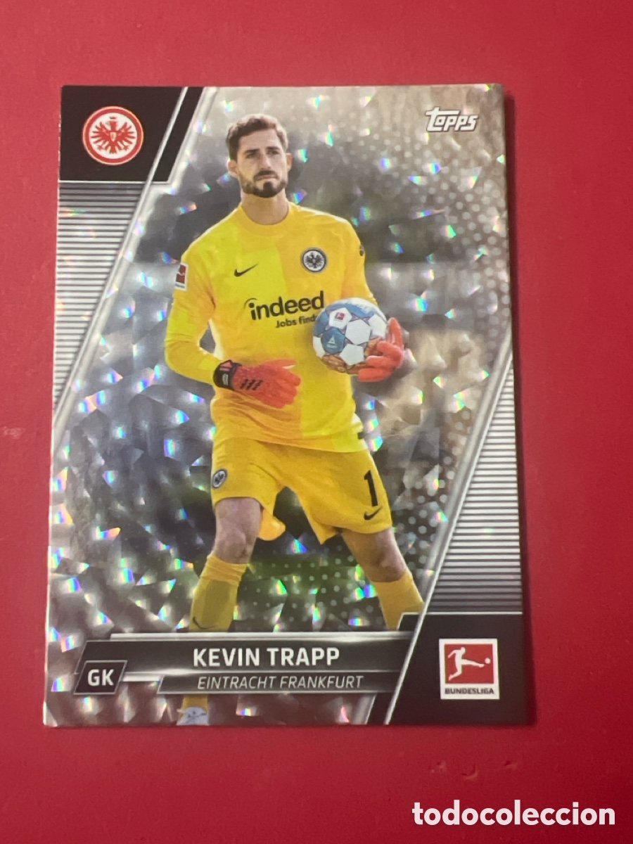 Cromos de F&uacute;tbol: C298. 61 KEVIN TRAPP EINTRACHT FRANKFURT CROMO FUTBOL TOPPS BUNDESLIGA 21-22 LIGA ALEMANIA 2021-2022