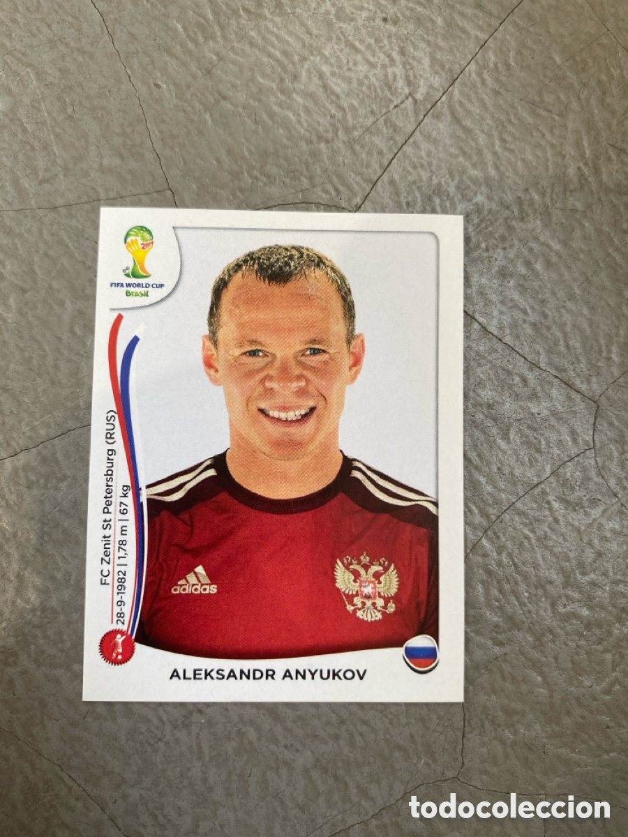 Cromos de F&uacute;tbol: Cromo Mundial Brasil 2014 Rusia N* 609