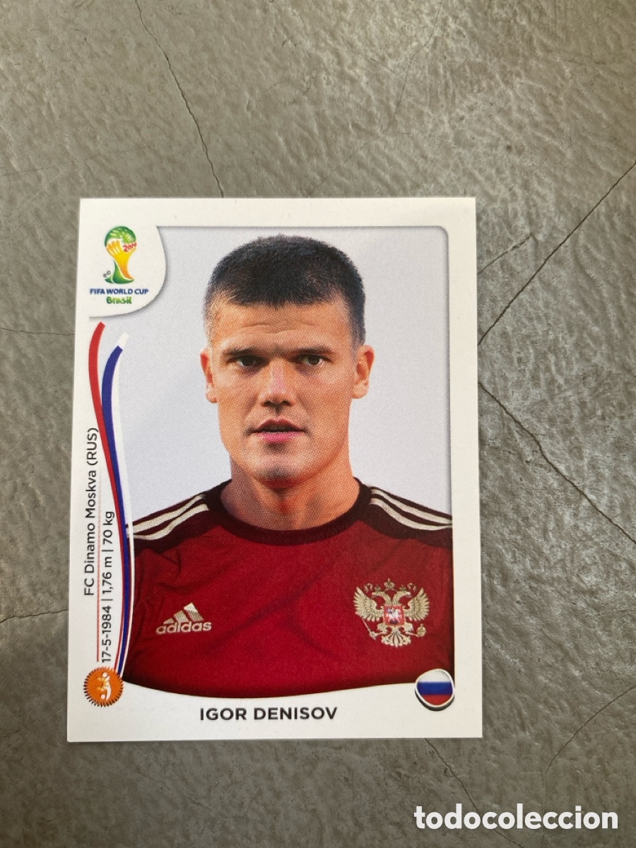 Cromos de F&uacute;tbol: Cromo Mundial Brasil 2014 Rusia N* 612