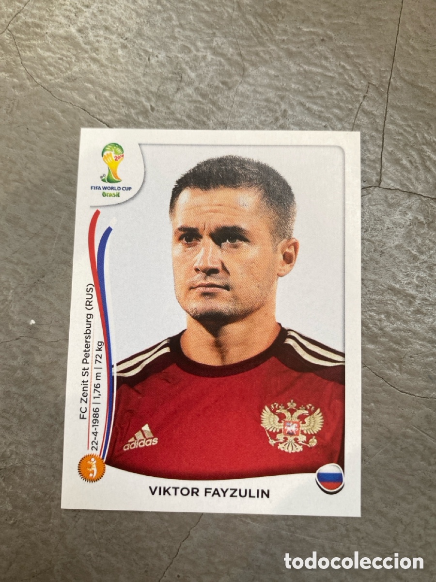 Cromos de F&uacute;tbol: Cromo Mundial Brasil 2014 Rusia N* 613