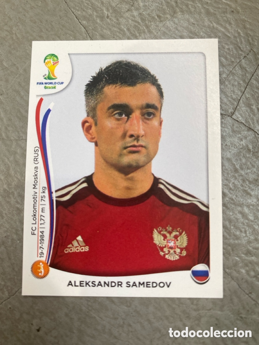Cromos de F&uacute;tbol: Cromo Mundial Brasil 2014 Rusia N* 616