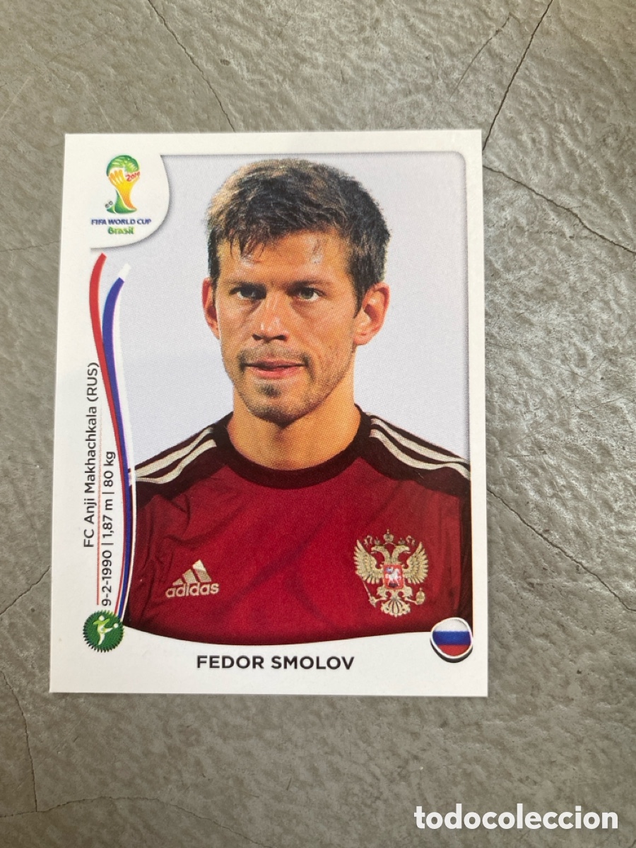 Football Stickers: Cromo Mundial Brasil 2014 Rusia N* 618