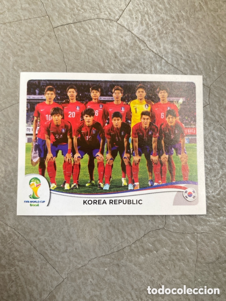 Football Stickers: Cromo Mundial Brasil 2014 Korea N* 622