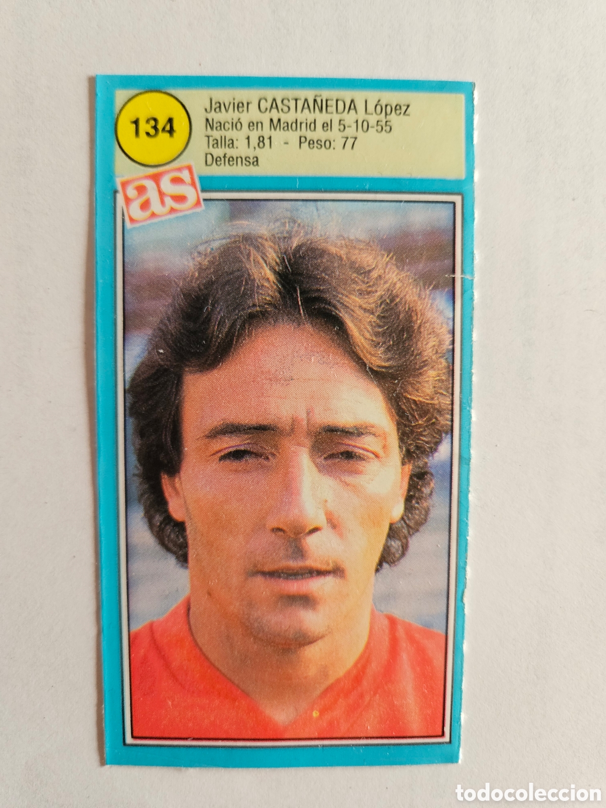 Cromos de F&uacute;tbol: CASTA&Ntilde;EDA OSASUNA N&deg; 134 ASES DE LA LIGA 90-91 1990-1991 DIARIO AS SIN PEGAR.