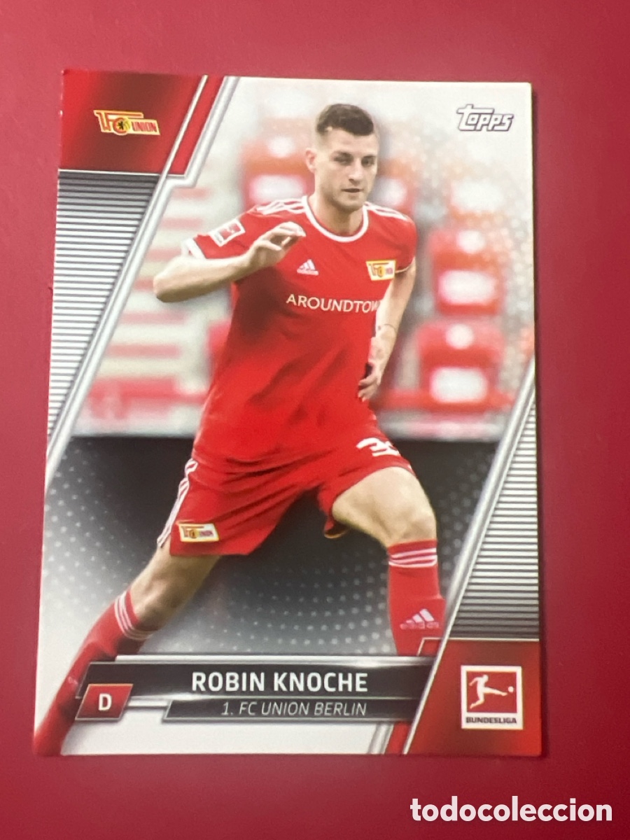 Cromos de F&uacute;tbol: C332. 2021-22 Topps Bundesliga - Robin Knoche #25 Speckle Foil