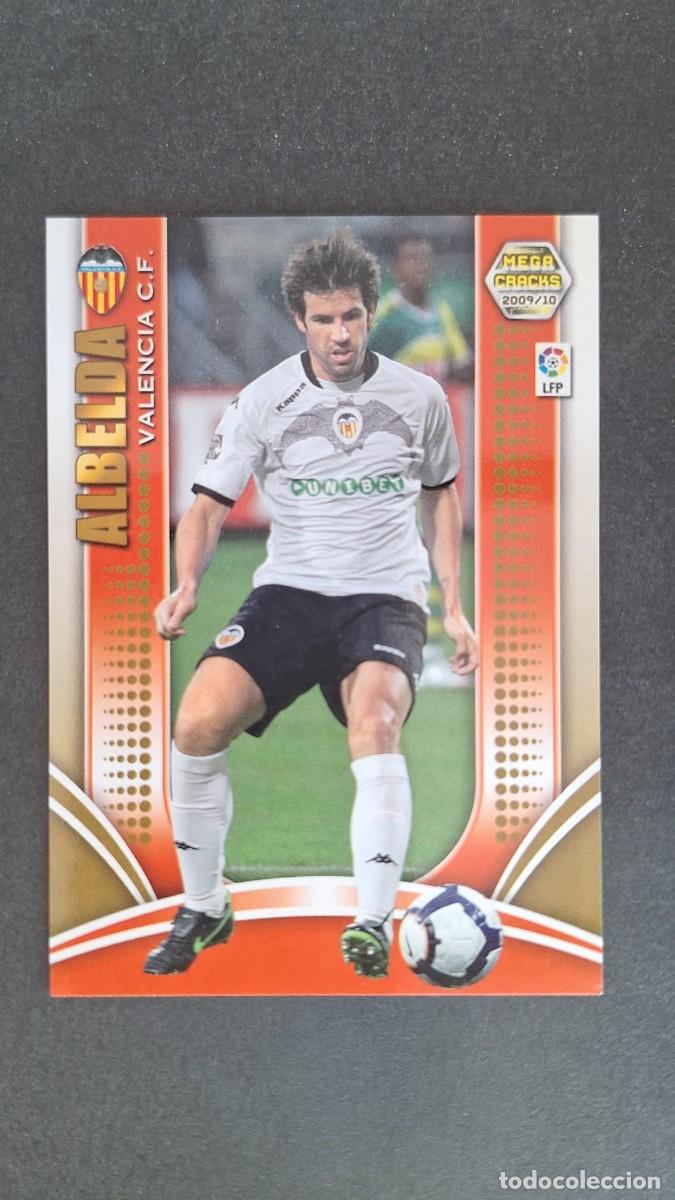 Cromos de F&uacute;tbol: L1 ALBELDA VALENCIA C. F. 279 PANINI MEGACRACKS 2009 2010 09 10