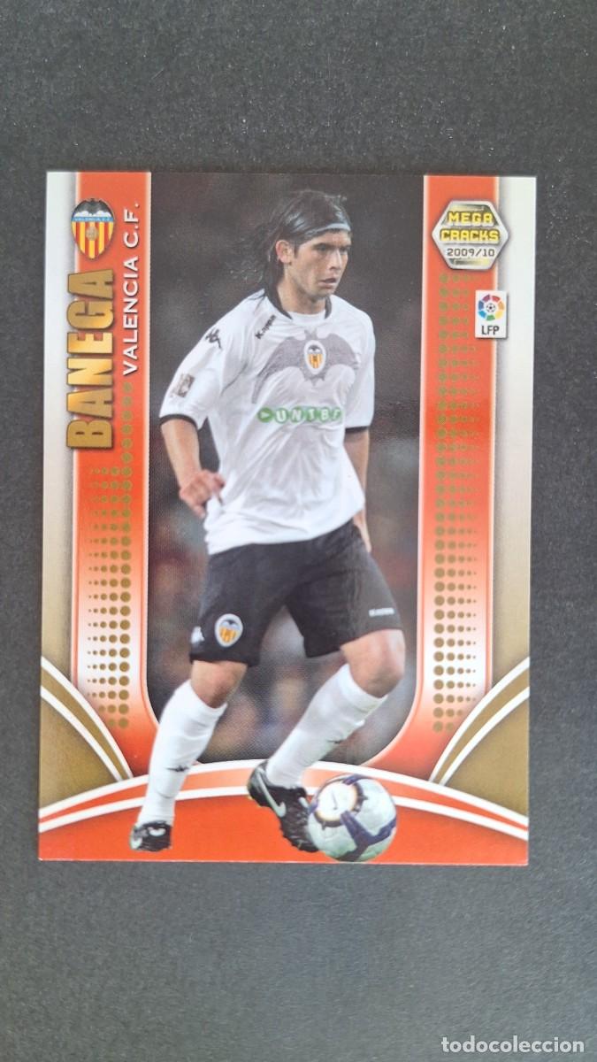 Cromos de F&uacute;tbol: L1 BANEGA VALENCIA C. F. 282 PANINI MEGACRACKS 2009 2010 09 10