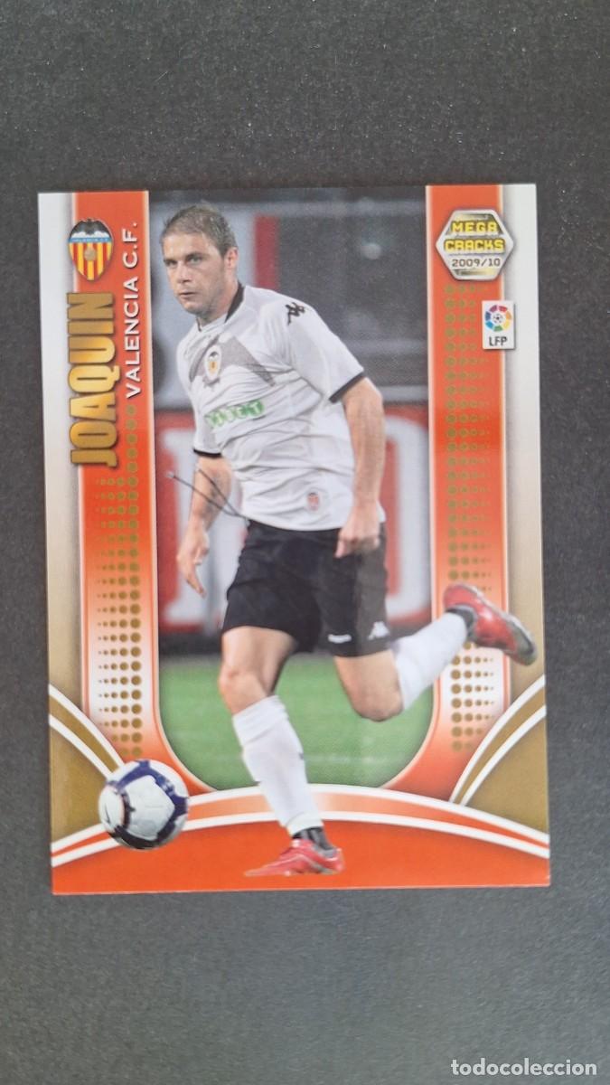 Cromos de F&uacute;tbol: L1 JOAQUIN VALENCIA C. F. 283 PANINI MEGACRACKS 2009 2010 09 10