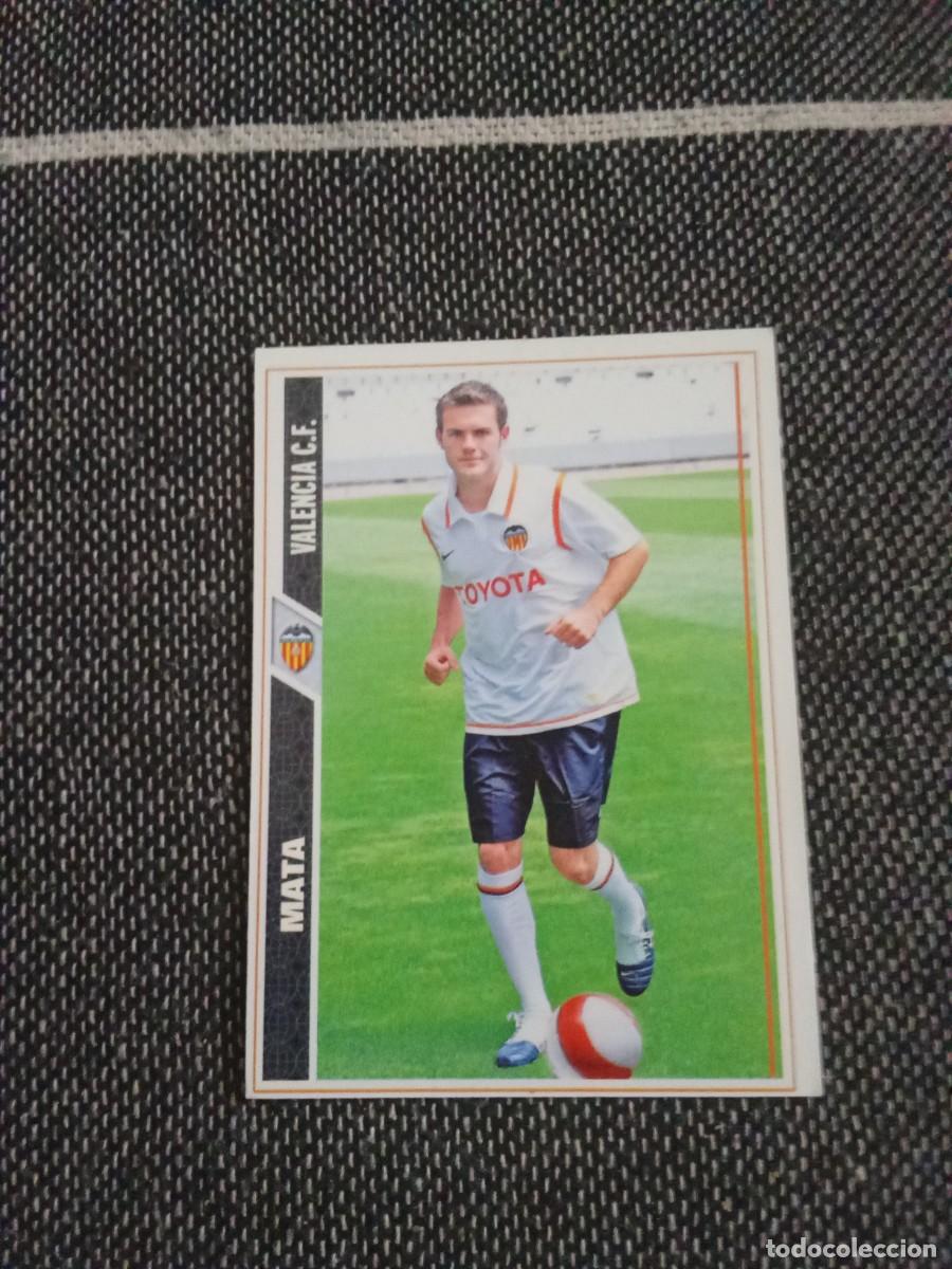 Cromos de F&uacute;tbol: 96 mata Rookie valencia las fichas de la liga 2008