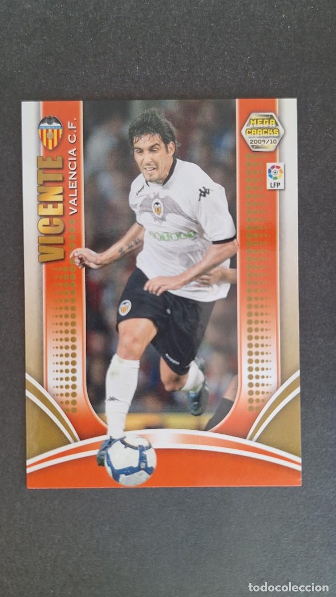 Cromos de F&uacute;tbol: L1 VICENTE VALENCIA C. F. 285 PANINI MEGACRACKS 2009 2010 09 10