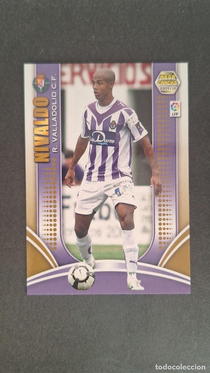 Cromos de F&uacute;tbol: L1 NIVALDO REAL VALLADOLID 292 PANINI MEGACRACKS 2009 2010 09 10