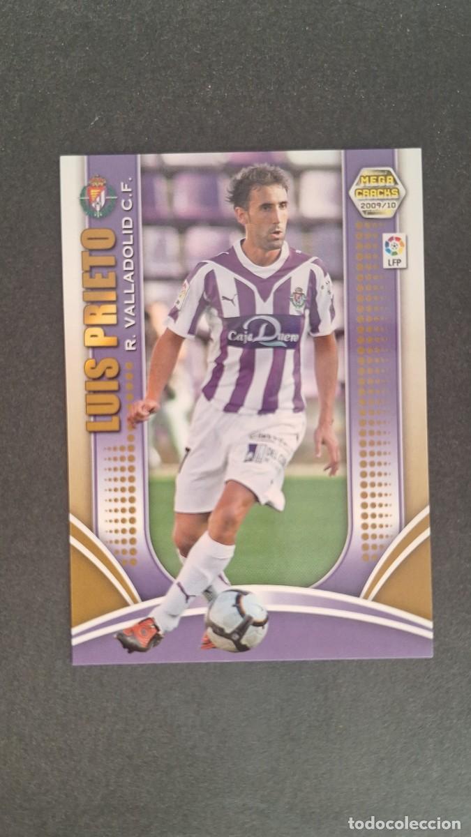 Cromos de F&uacute;tbol: L1 LUIS PRIETO REAL VALLADOLID 293 PANINI MEGACRACKS 2009 2010 09 10