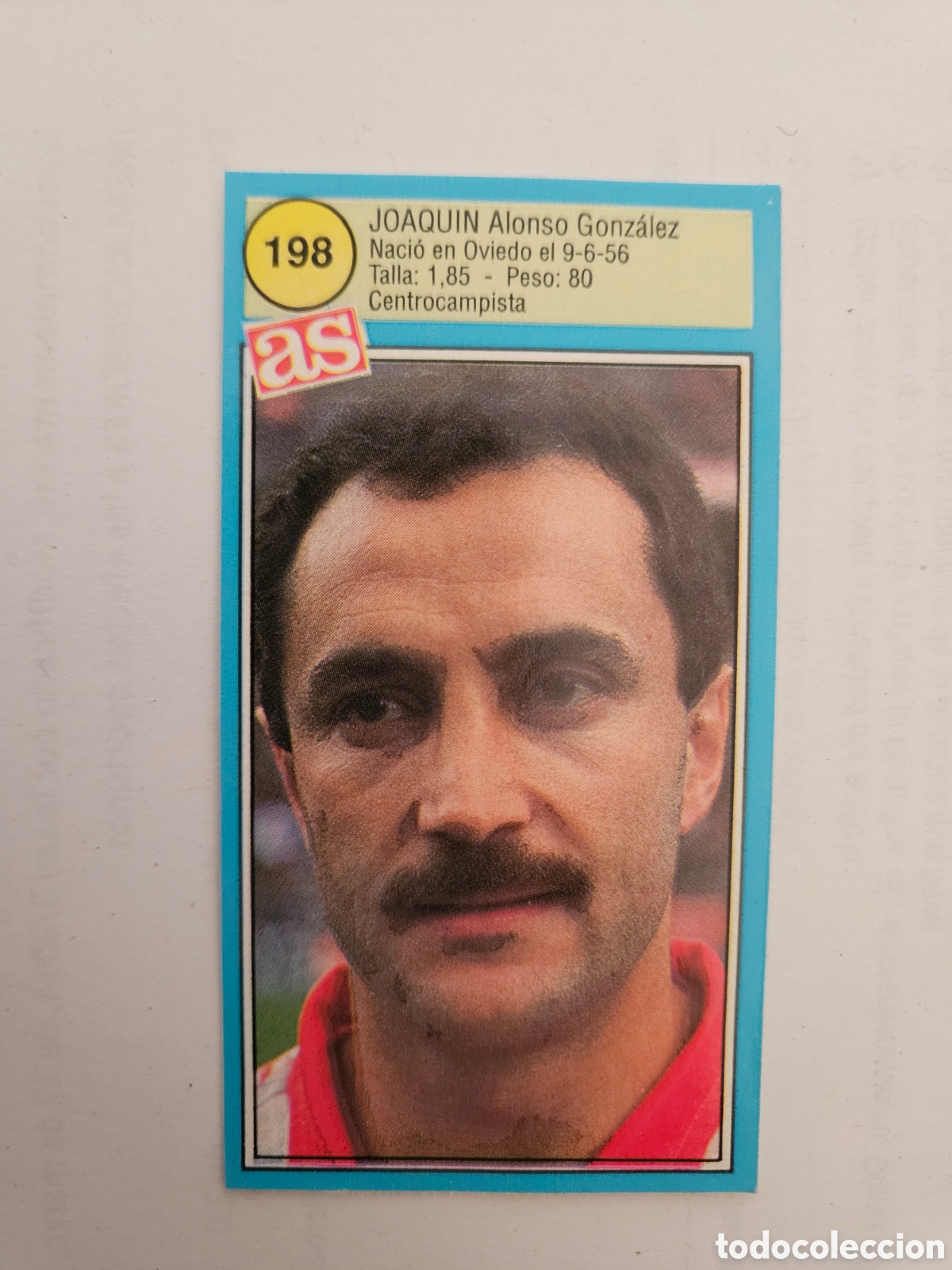 Cromos de F&uacute;tbol: JOAQUIN SPORTING GIJON AS 1990 1991 CROMO FUTBOL LIGA 90 91 - SIN PEGAR - 198