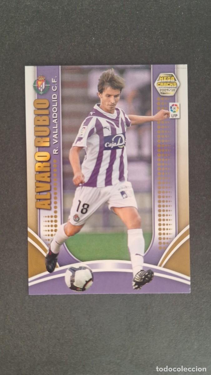 Cromos de F&uacute;tbol: L1 ALVARO RUBIO REAL VALLADOLID 296 PANINI MEGACRACKS 2009 2010 09 10
