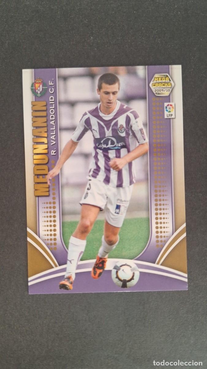 Fu&szlig;ball-Sticker: L1 MEDUNJANIN REAL VALLADOLID 298 PANINI MEGACRACKS 2009 2010 09 10