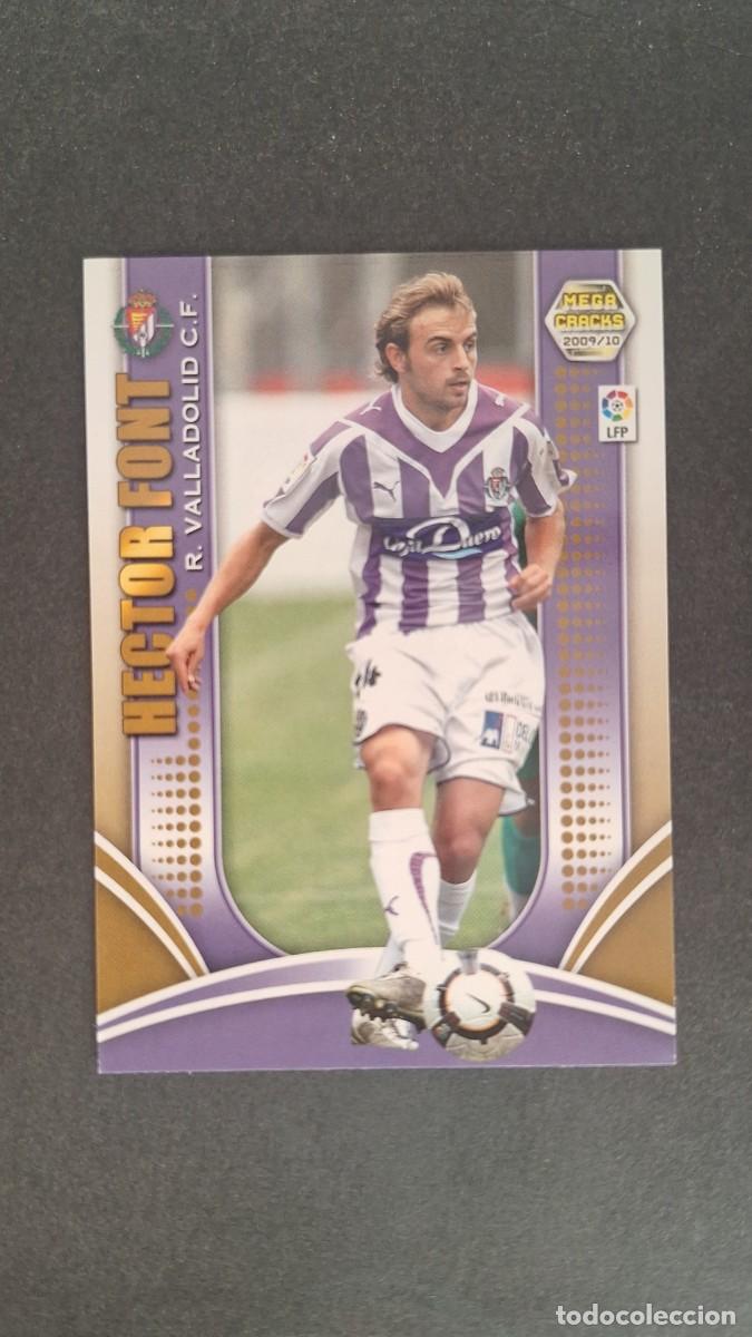 Fu&szlig;ball-Sticker: L1 HECTOR FONT REAL VALLADOLID 299 PANINI MEGACRACKS 2009 2010 09 10