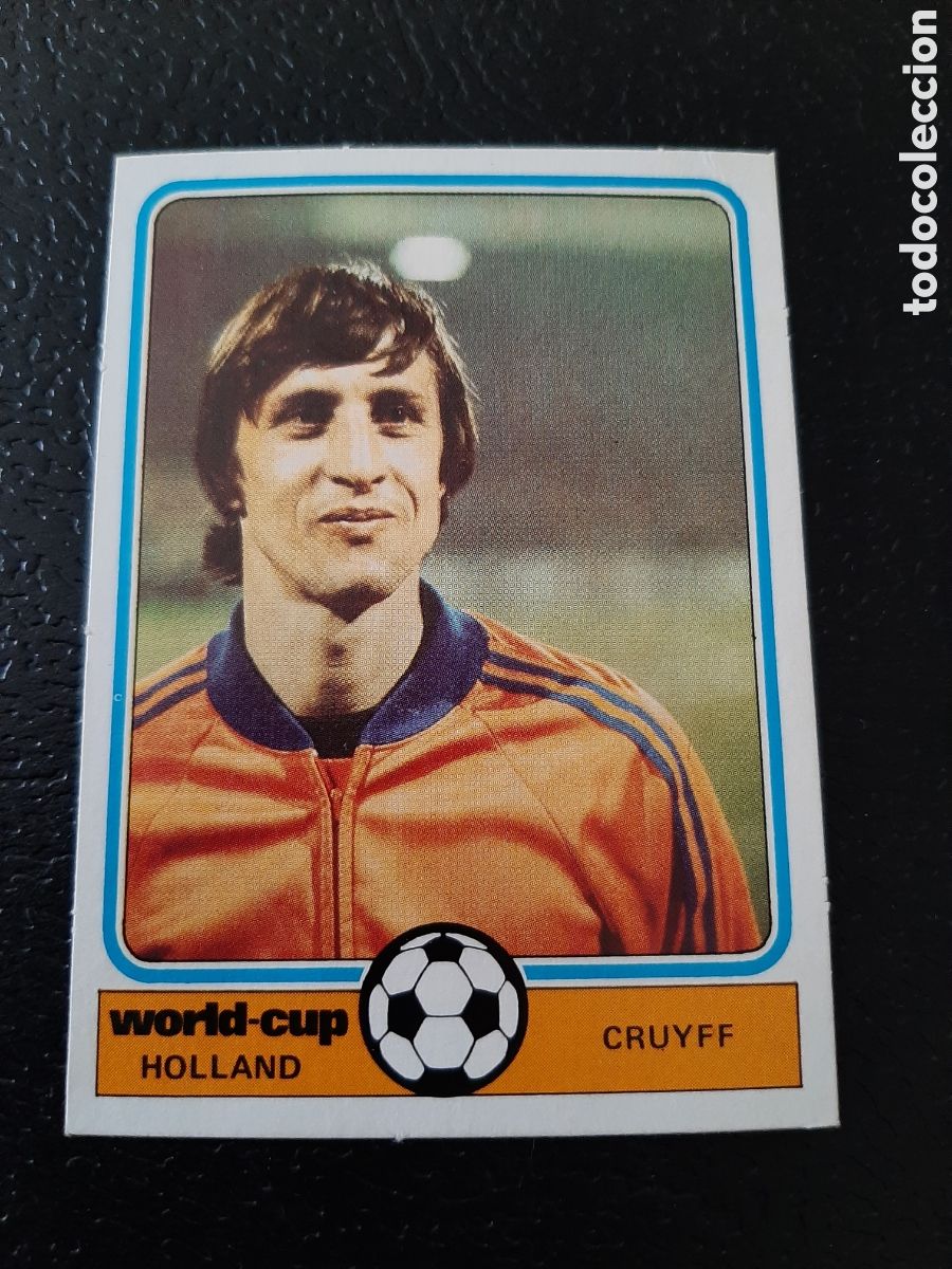 Cromos de f&uacute;tbol: CRUYFF, HOLANDA . MUNDIAL ARGENTINA 78. ED MONTY GUM WORLD CUP 1978
