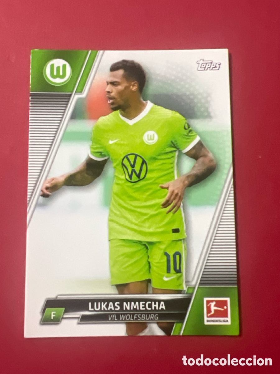 Cromos de F&uacute;tbol: C350. Topps Bundesliga F&uacute;tbol 2021/22 Tarjeta N&deg; 174 Lukas Nmecha