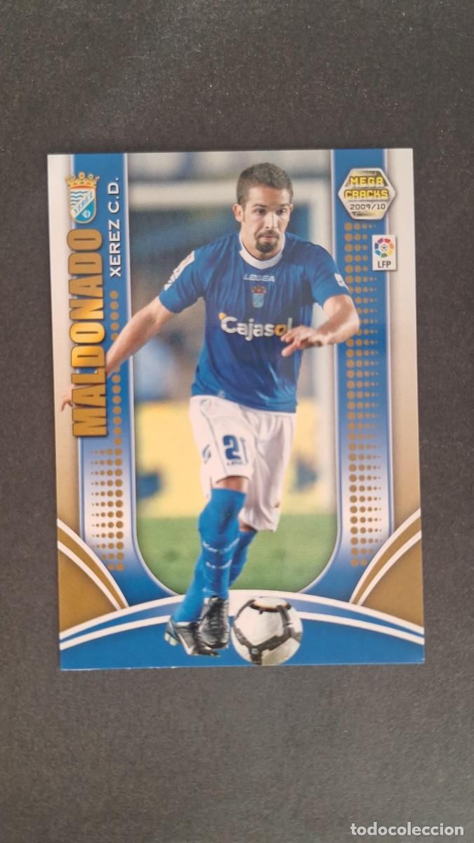Football Stickers: L1 MALDONADO JEREZ C. D. 341 PANINI MEGACRACKS 2009 2010 09 10