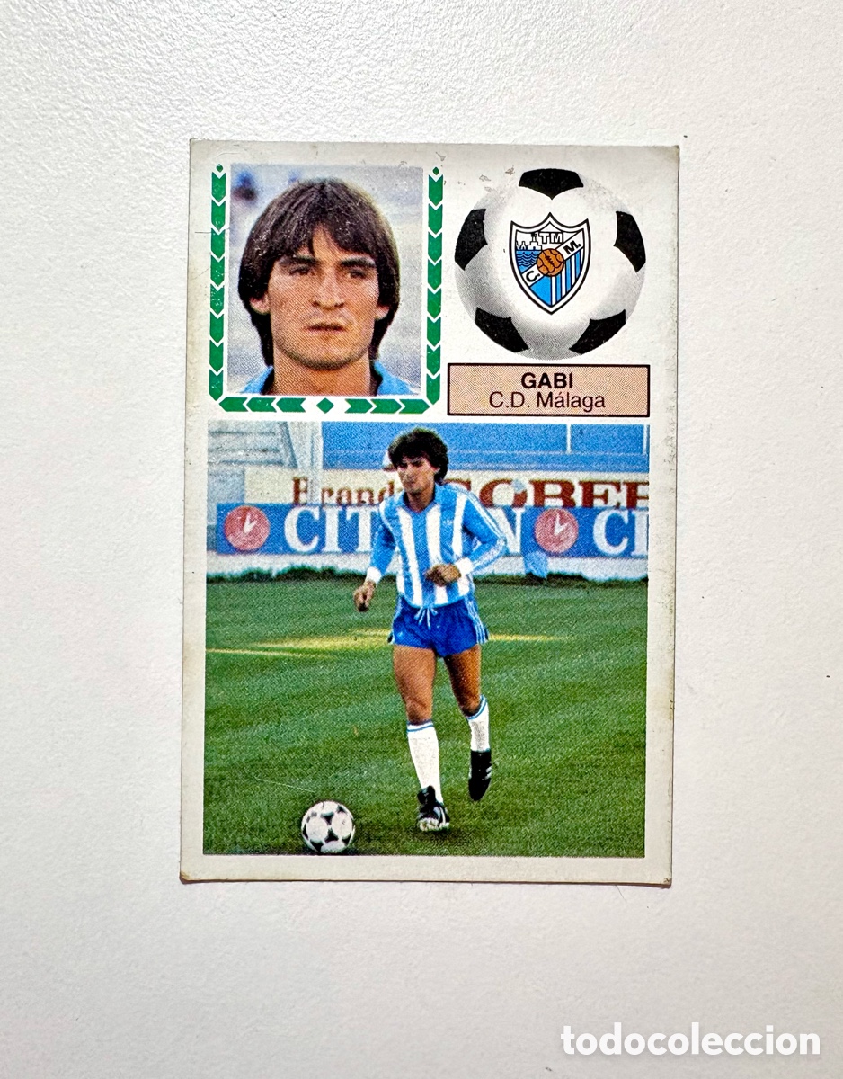 Fu&szlig;ball-Sticker: GABI M&Aacute;LAGA FICHAJE 26 liga este 83 84 . Nuevo