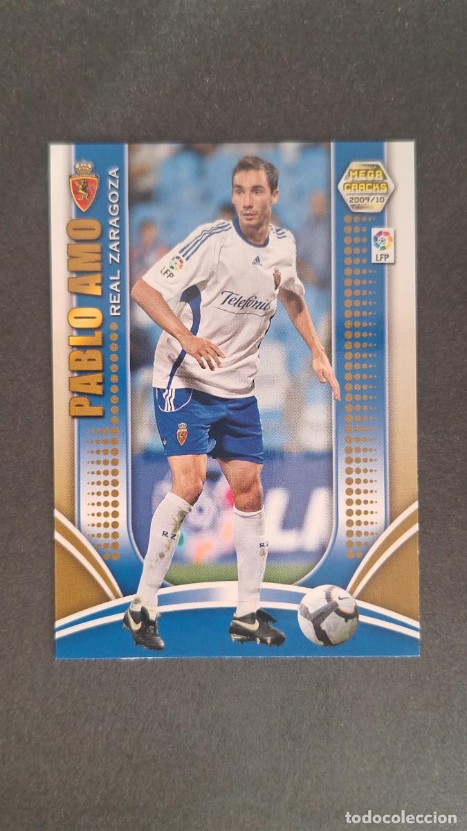 Fu&szlig;ball-Sticker: L1 PABLO AMO REAL ZARAGOZA 347 PANINI MEGACRACKS 2009 2010 09 10