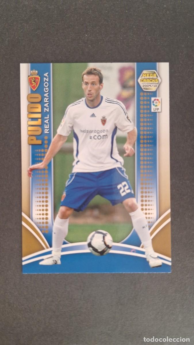 Fu&szlig;ball-Sticker: L1 PULIDO REAL ZARAGOZA 349 PANINI MEGACRACKS 2009 2010 09 10