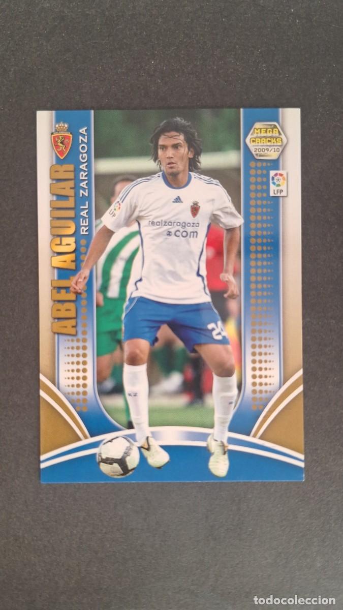 Fu&szlig;ball-Sticker: L1 ABEL AGUILAR REAL ZARAGOZA 353 PANINI MEGACRACKS 2009 2010 09 10