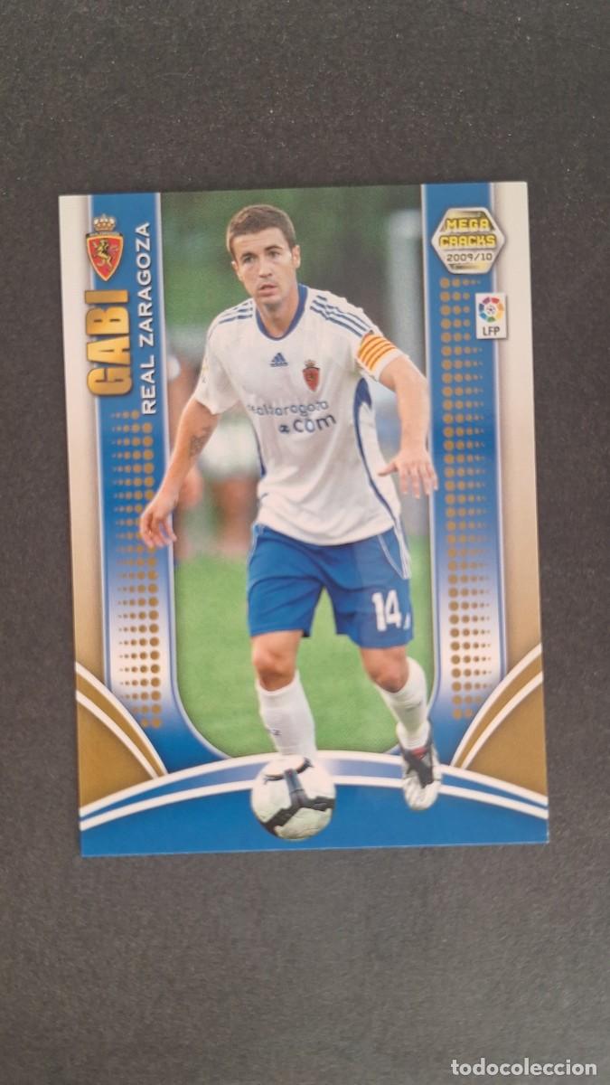 Fu&szlig;ball-Sticker: L1 GABI REAL ZARAGOZA 354 PANINI MEGACRACKS 2009 2010 09 10