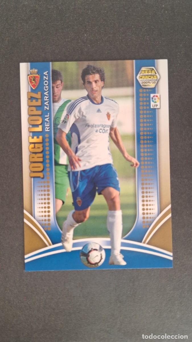 Fu&szlig;ball-Sticker: L1 JORGE LOPEZ REAL ZARAGOZA 355 PANINI MEGACRACKS 2009 2010 09 10